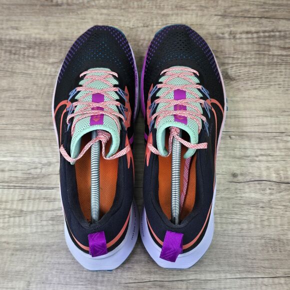 Nike React Pegasus Trail 4 Men\'s 11 Black Vivid Purple Green Shoes (DJ6158-003) main image 9